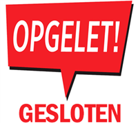 Afbeelding: gesloten 2024