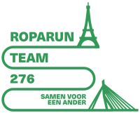 Afbeelding: Roparun Teamlogo  276 borst groen